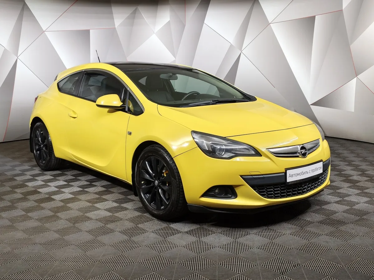 Opel Astra 1.4 Turbo AT (140 л.с.) Enjoy Желтый в АВИЛОН. Слайд №3