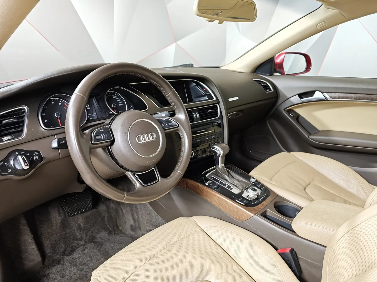 Audi A5 2.0 TFSI S tronic quattro (211 л.с.) Красный в АВИЛОН. Слайд №18