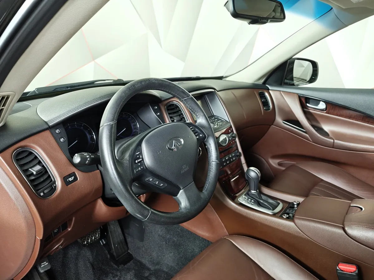 Infiniti QX50 2.5 AT AWD (222 л.с.) Черный в АВИЛОН. Слайд №19