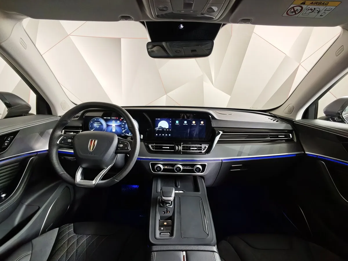 Hongqi HS5 2.0T AT 4WD (245 л.с.) Делюкс Черный в АВИЛОН. Слайд №14
