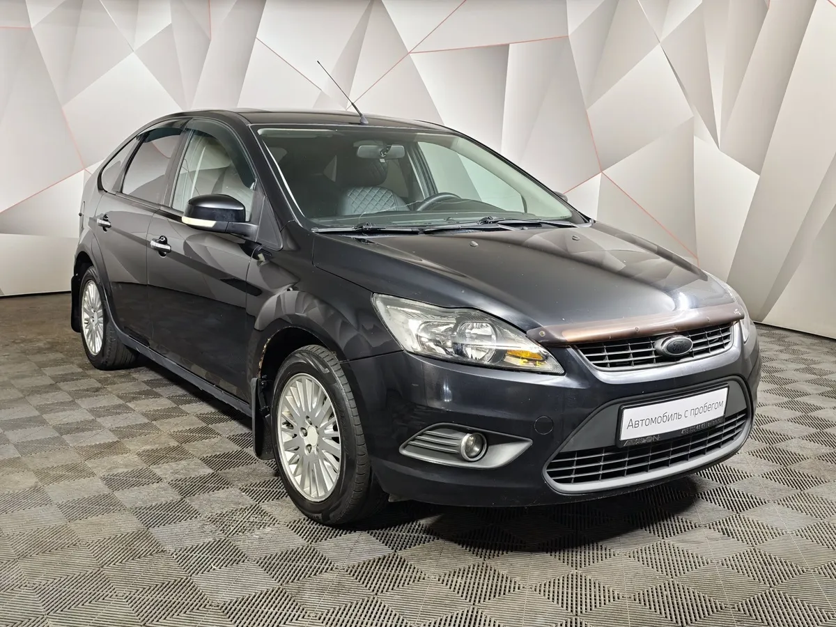 Ford Focus 1.8 MT (125 л.с.) Ghia Черный в АВИЛОН. Слайд №3
