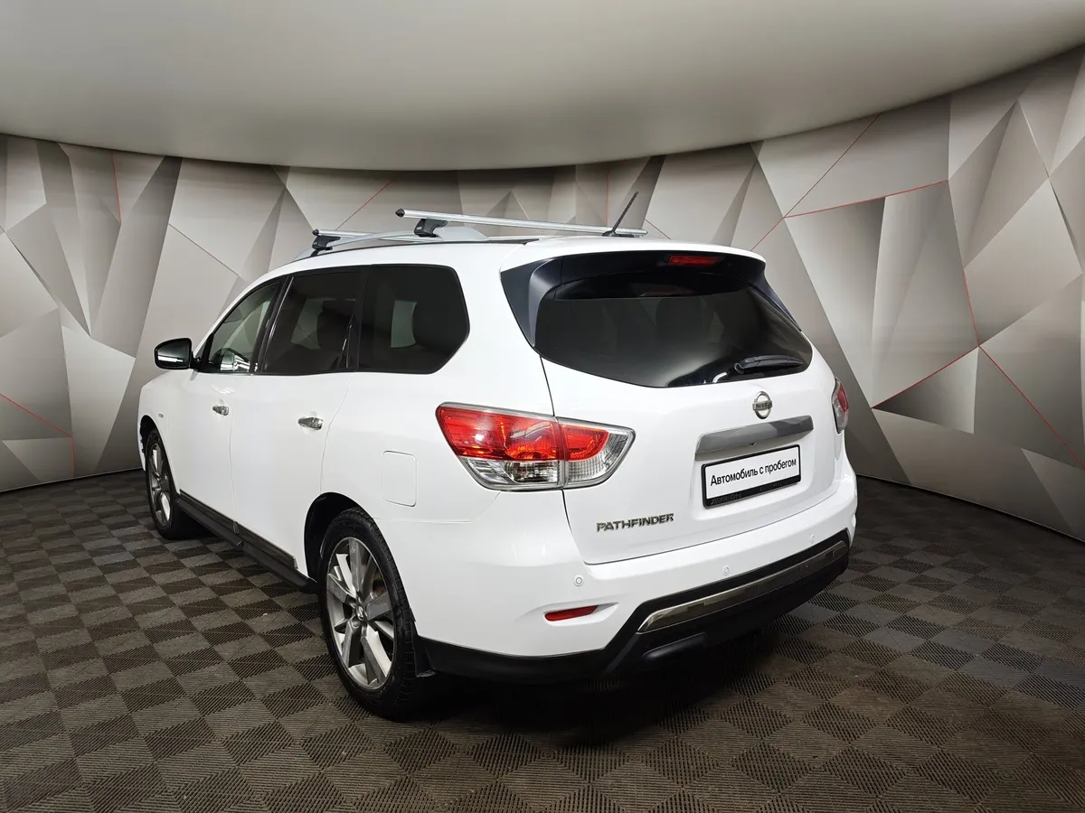 Nissan Pathfinder 3.5 CVT AWD (249 л.с.) Белый в АВИЛОН. Слайд №4
