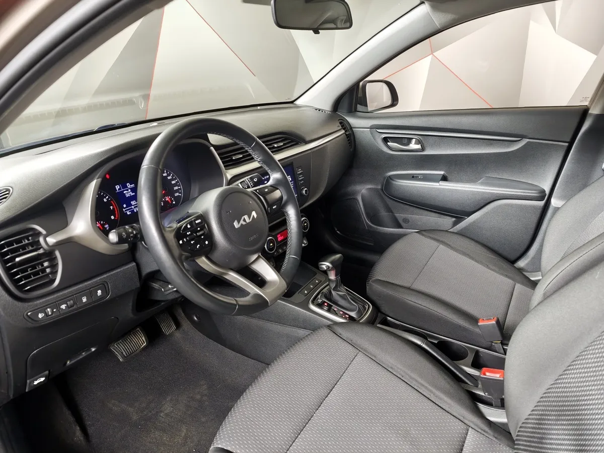 Kia Rio 1.6 AT (123 л.с.) Luxe Серый в АВИЛОН. Слайд №19
