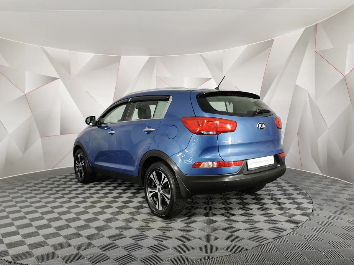 Kia Sportage 2.0 AT 4WD (150 л.с.) Luxe Синий в АВИЛОН. Слайд №4
