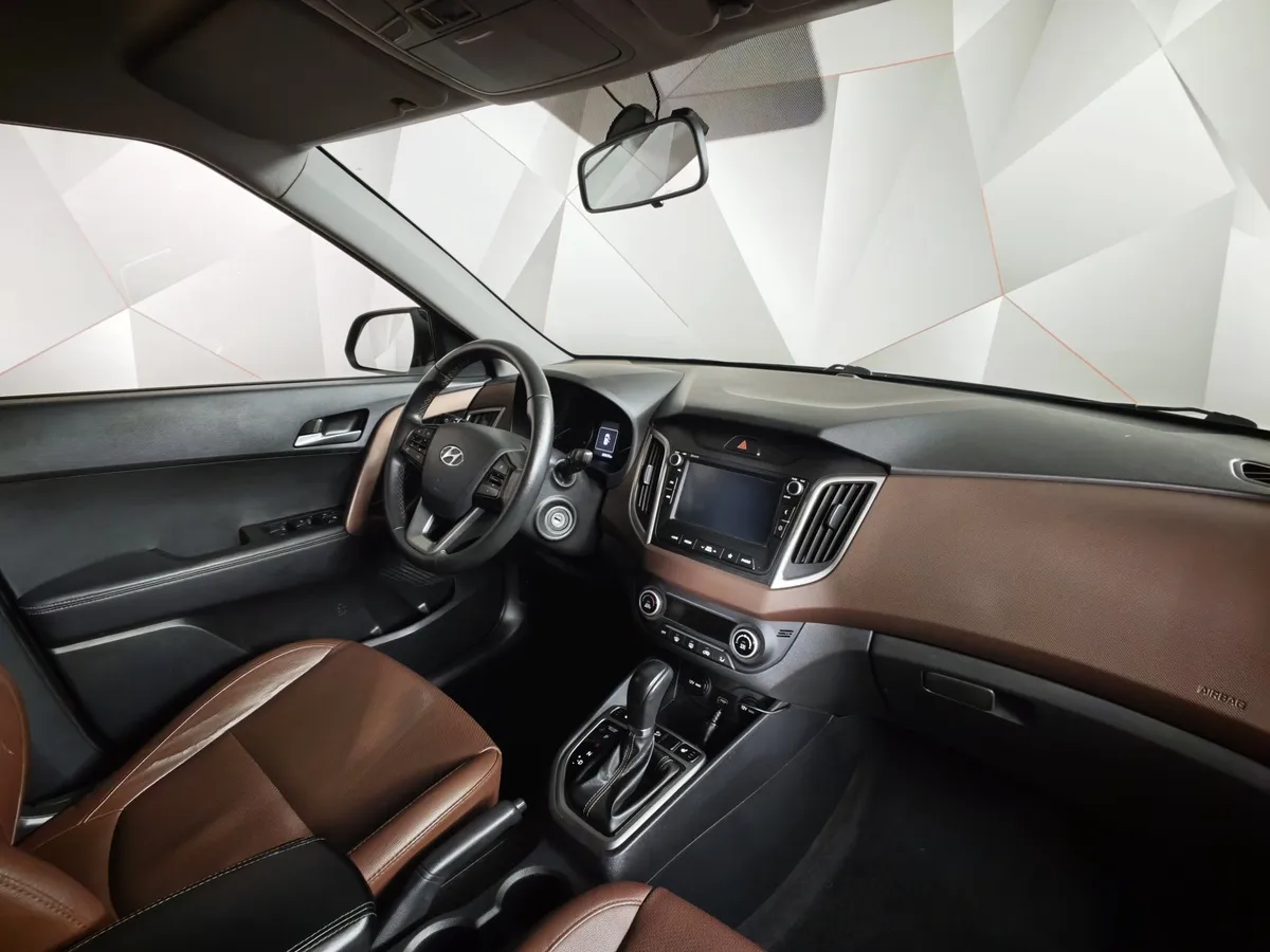 Hyundai Creta 2.0 AT (149 л.с.) Black & Brown Черный в АВИЛОН. Слайд №13
