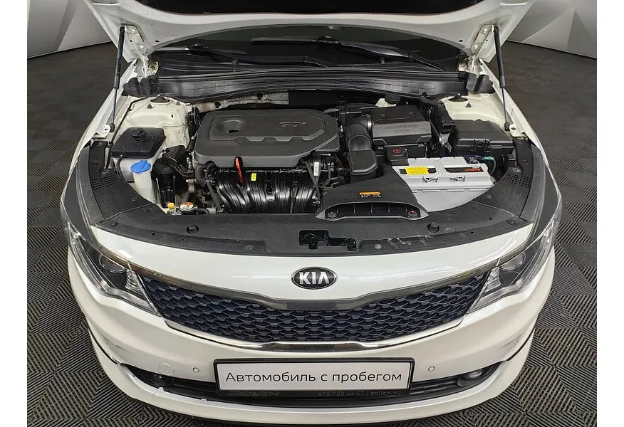 АВИЛОН - Kia Optima 2.4 GDI AT (188 л.с.) Luxe Белый - slide 16