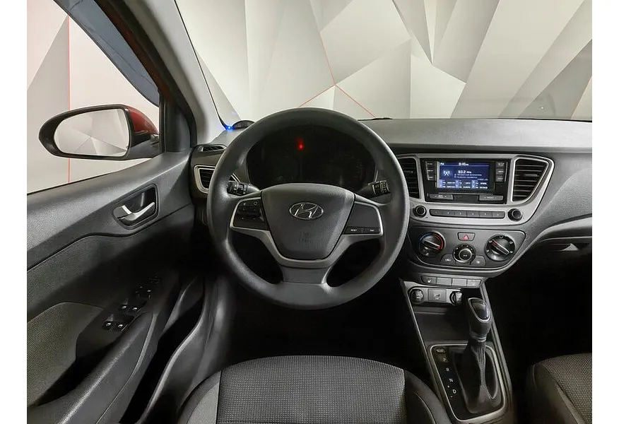 Hyundai Solaris 1.6 AT (123 л.с.) Active Plus Красный в АВИЛОН. Слайд №13