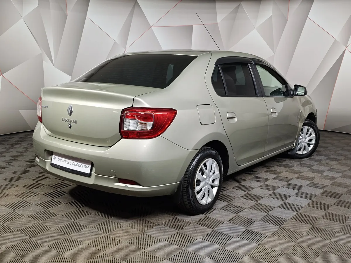 Renault Logan 1.6 MT (82 л.с.) Бежевый в АВИЛОН. Слайд №2