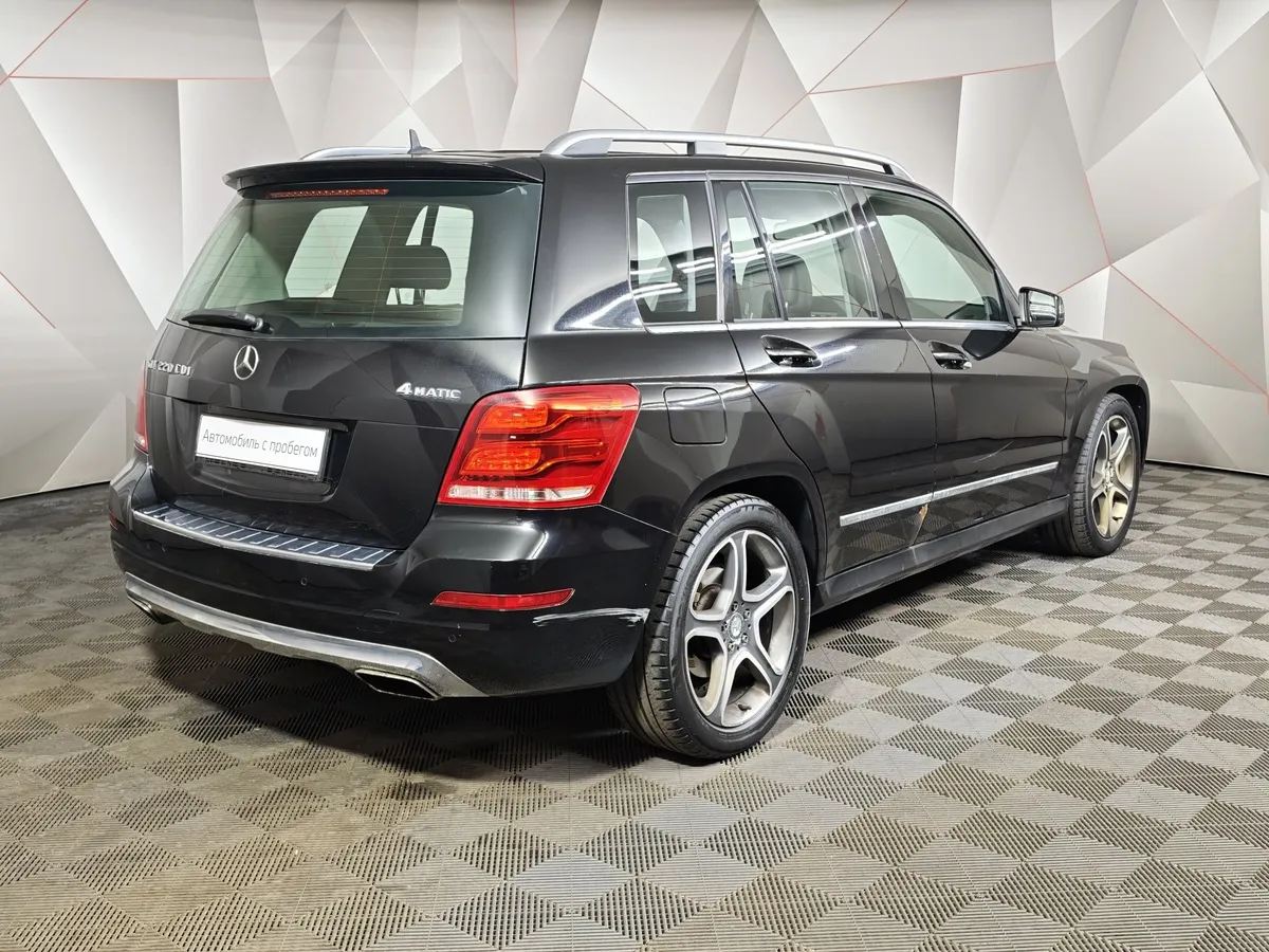 Mercedes-Benz GLK GLK 220 CDI 7G-Tronic Plus 4Matic (170 л.с.) Черный в АВИЛОН. Слайд №2