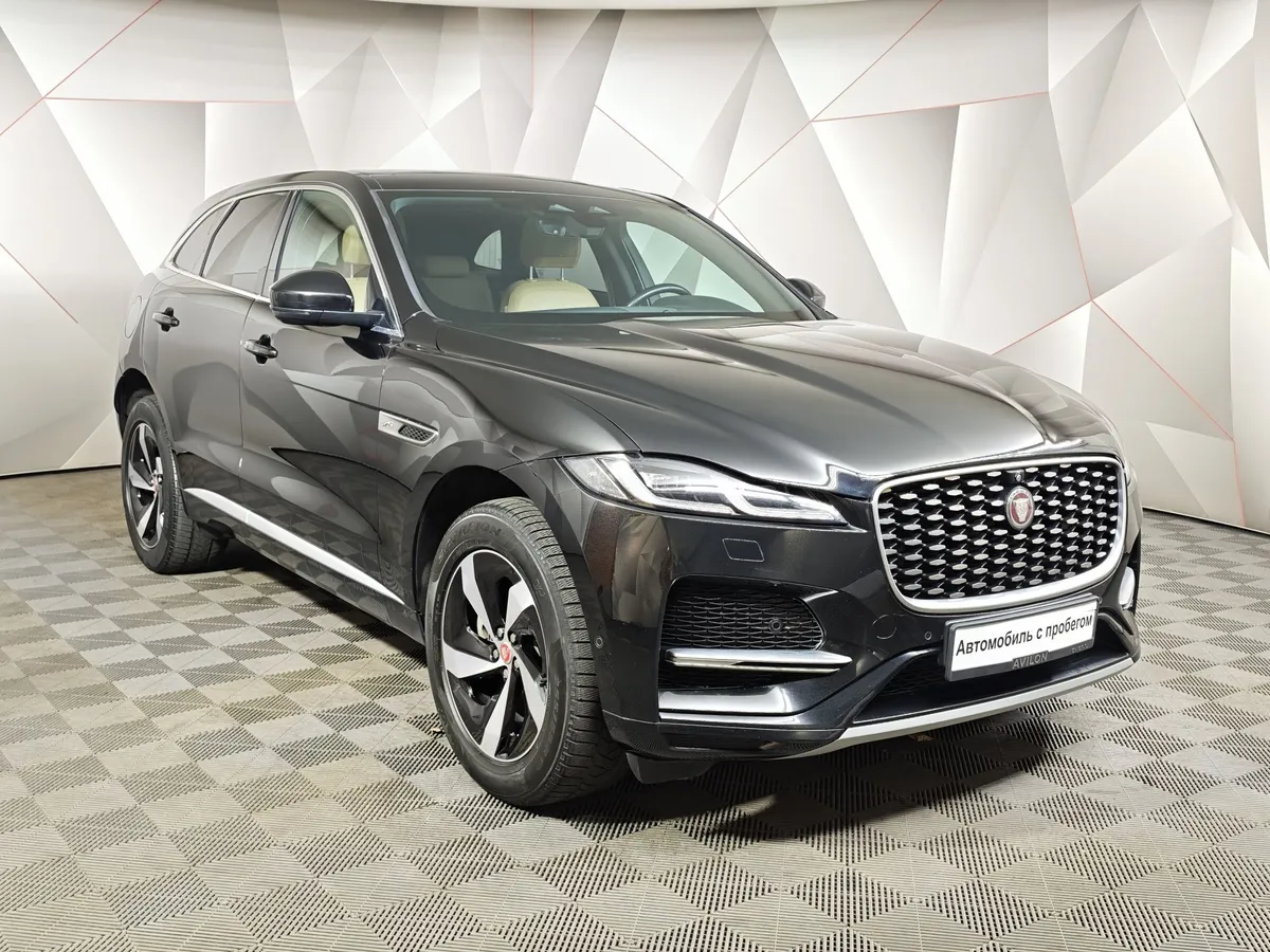 Jaguar F-Pace 2.0 TD AT AWD (199 л.с.) S Черный в АВИЛОН. Слайд №3