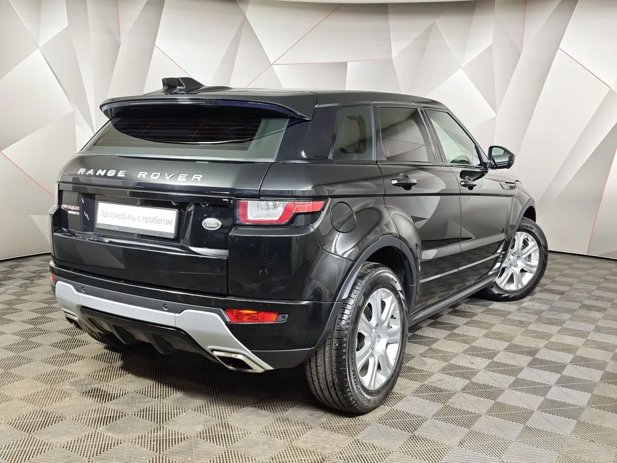Land Rover Range Rover Evoque 2.0 Si4 AT AWD (240 л.с.) SE Dynamic Черный в АВИЛОН. Слайд №2