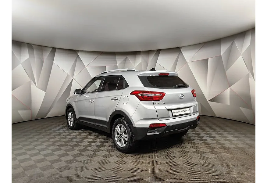 Hyundai Creta 2.0 AT AWD (149 л.с.) Travel Серебристый в АВИЛОН. Слайд №4