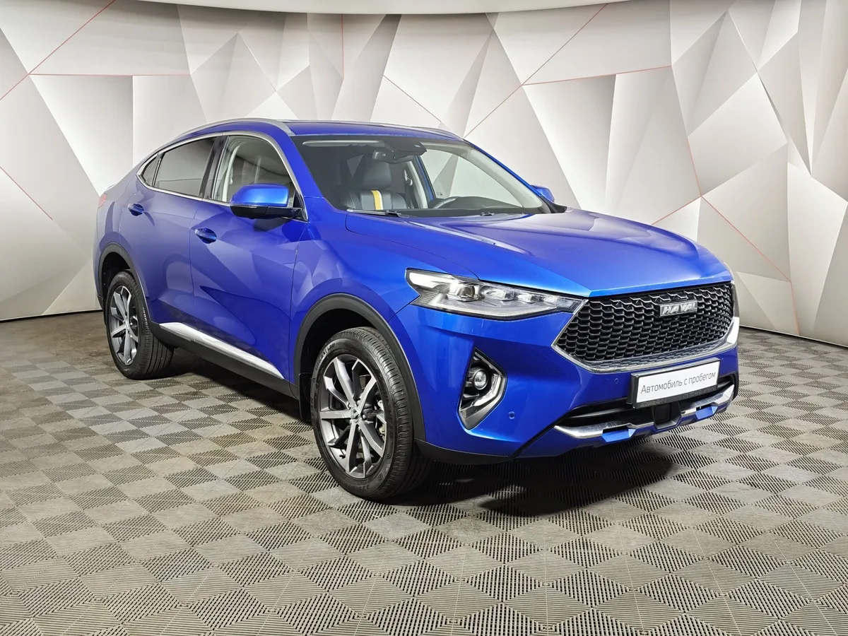 Haval F7x 2.0T AWD 7DCT (190 л.с.) Tech Plus Синий в АВИЛОН. Слайд №3