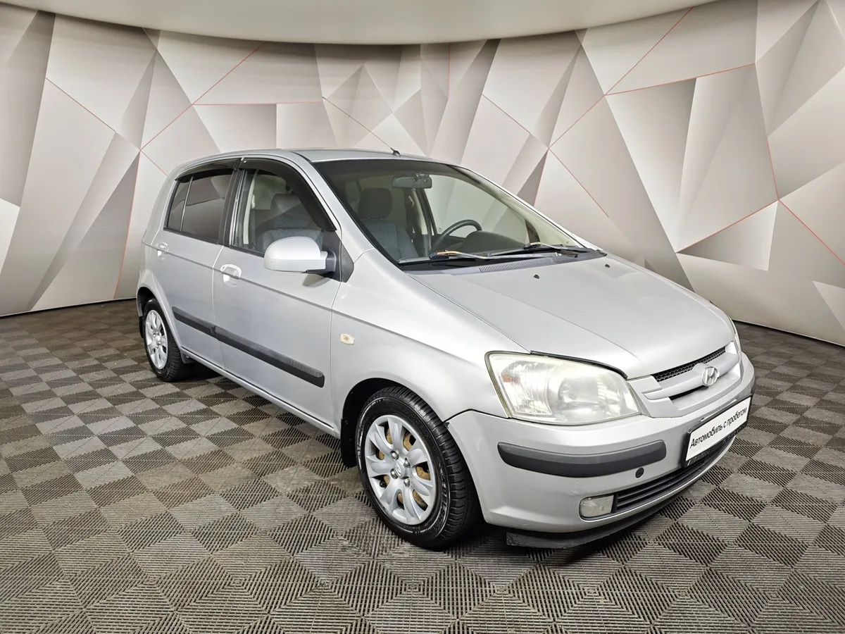 Hyundai Getz 1.3 AT (82 л.с.) Серебристый в АВИЛОН. Слайд №3
