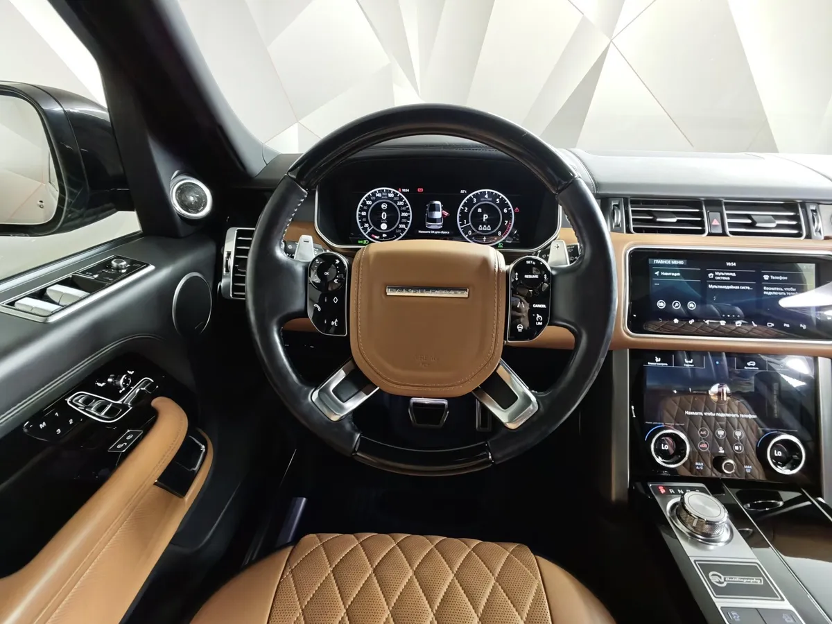 Land Rover Range Rover 5.0 V8 Supercharged AT AWD LWB (565 л.с.) SVAutobiography Зеленый в АВИЛОН. Слайд №20