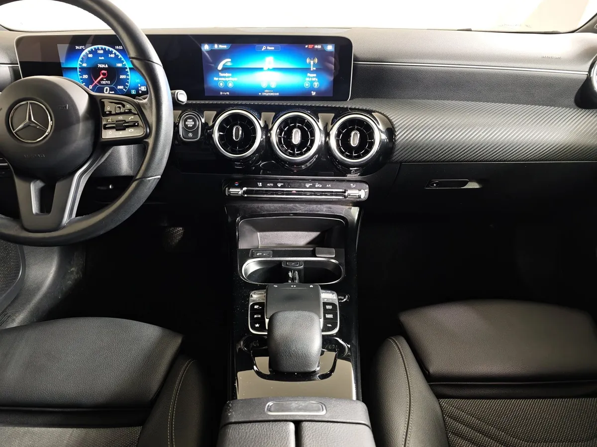 Mercedes-Benz A-Класс A 200 7G-DCT (150 л.с.) Style Черный в АВИЛОН. Слайд №14