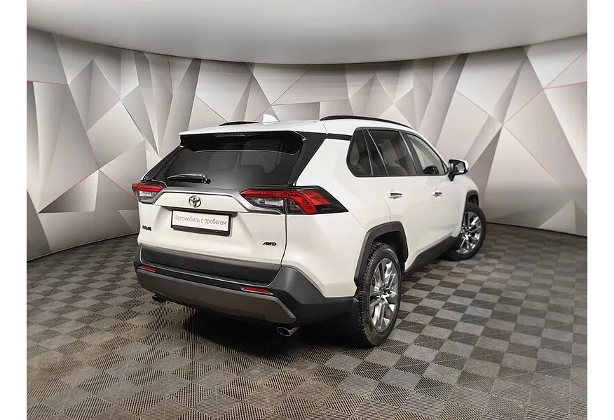 Toyota RAV4 2.0i CVT AWD (149 л.с.) Люкс Белый в АВИЛОН. Слайд №2