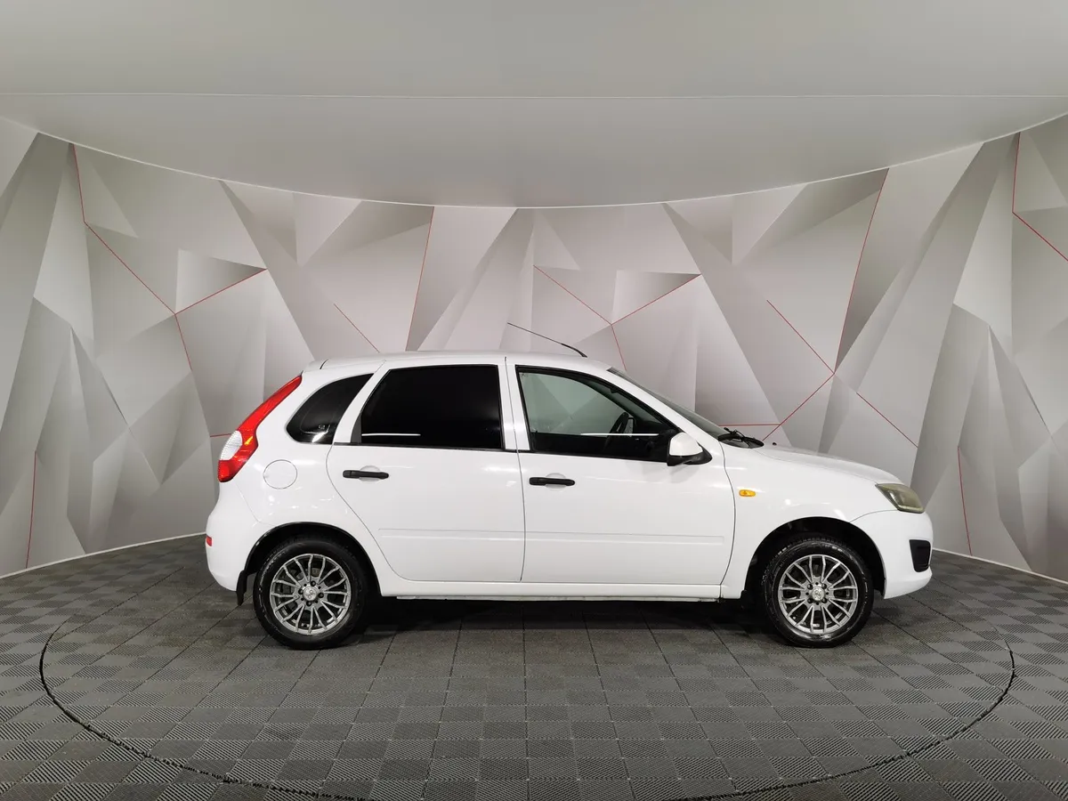 ВАЗ (Lada) Kalina 1.6 MT 8кл (87 л.с.) Белый в АВИЛОН. Слайд №6