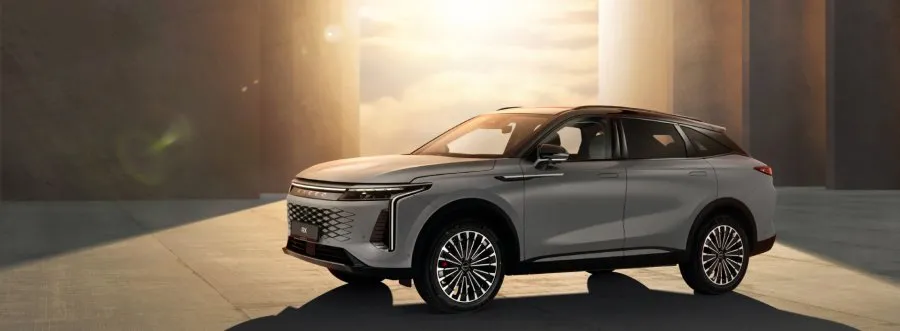 EXEED RX в цвете Галактический серый с двухцветным салоном появился в АВИЛОН Легенда