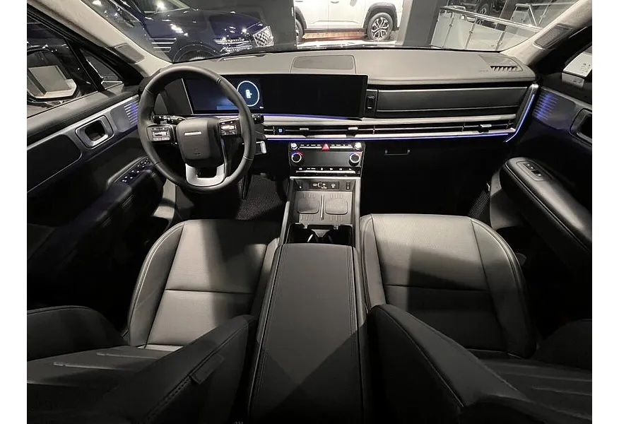 Hyundai Santa Fe 2.0 AT 4WD 7 seats (247 л.с.) Connoisseur Ultra Черный в АВИЛОН. Слайд №9