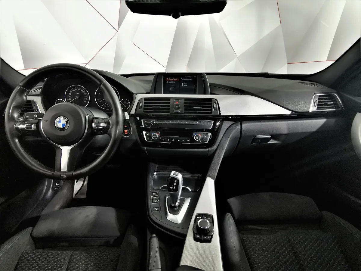 BMW 3 серия 320d AT (190 л.с.) Черный в АВИЛОН. Слайд №11