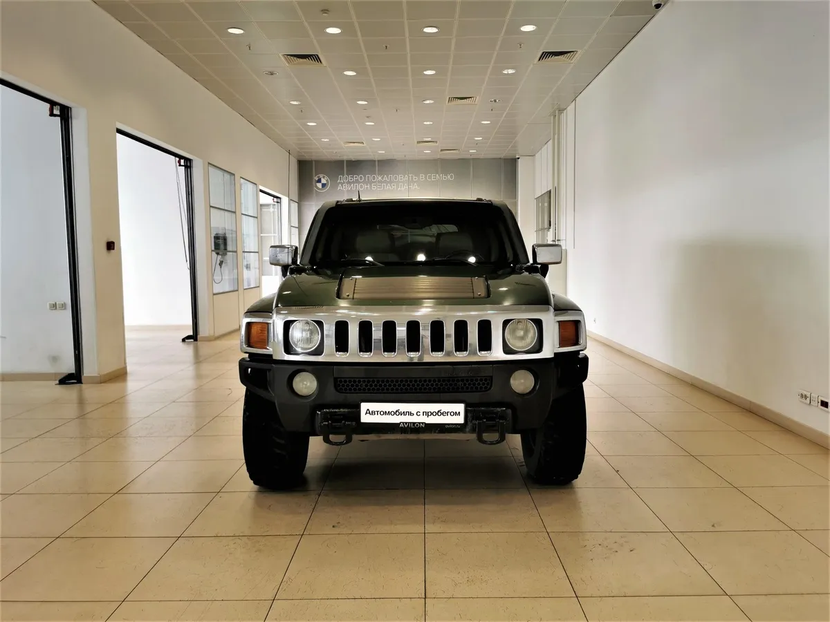 Hummer H3 3.5 AT (223 л.с.) Зеленый в АВИЛОН. Слайд №7