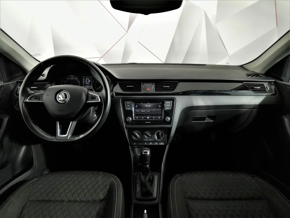 Skoda Rapid 1.4 TSI DSG (125 л.с.) Active Черный в АВИЛОН. Слайд №13