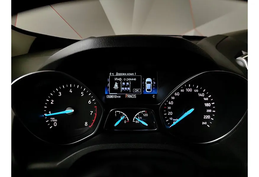 Ford Kuga 1.5 EcoBoost AT AWD (182 л.с.) Titanium Plus Серый в АВИЛОН. Слайд №17