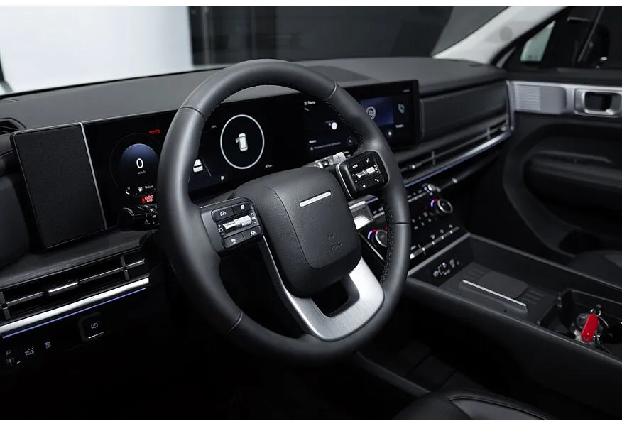 Hyundai Santa Fe 2.0 AT 4WD 7 seats (247 л.с.) Connoisseur Ultra Белый в АВИЛОН. Слайд №8