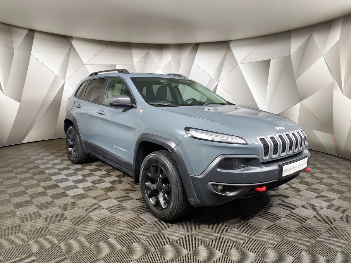 Jeep Cherokee 2.4 Tigershark Multiair AT AWD (177 л.с.) Sport Зеленый в АВИЛОН. Слайд №3