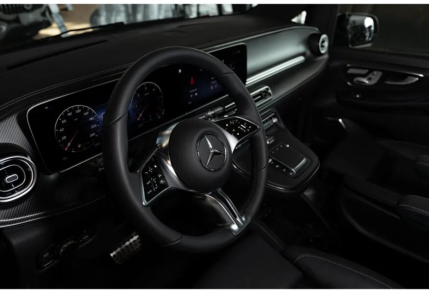 Mercedes-Benz V-Класс V 300 d L3 4MATIC 9G-TRONIC (237 л.с.) Avantgarde Черный в АВИЛОН. Слайд №9