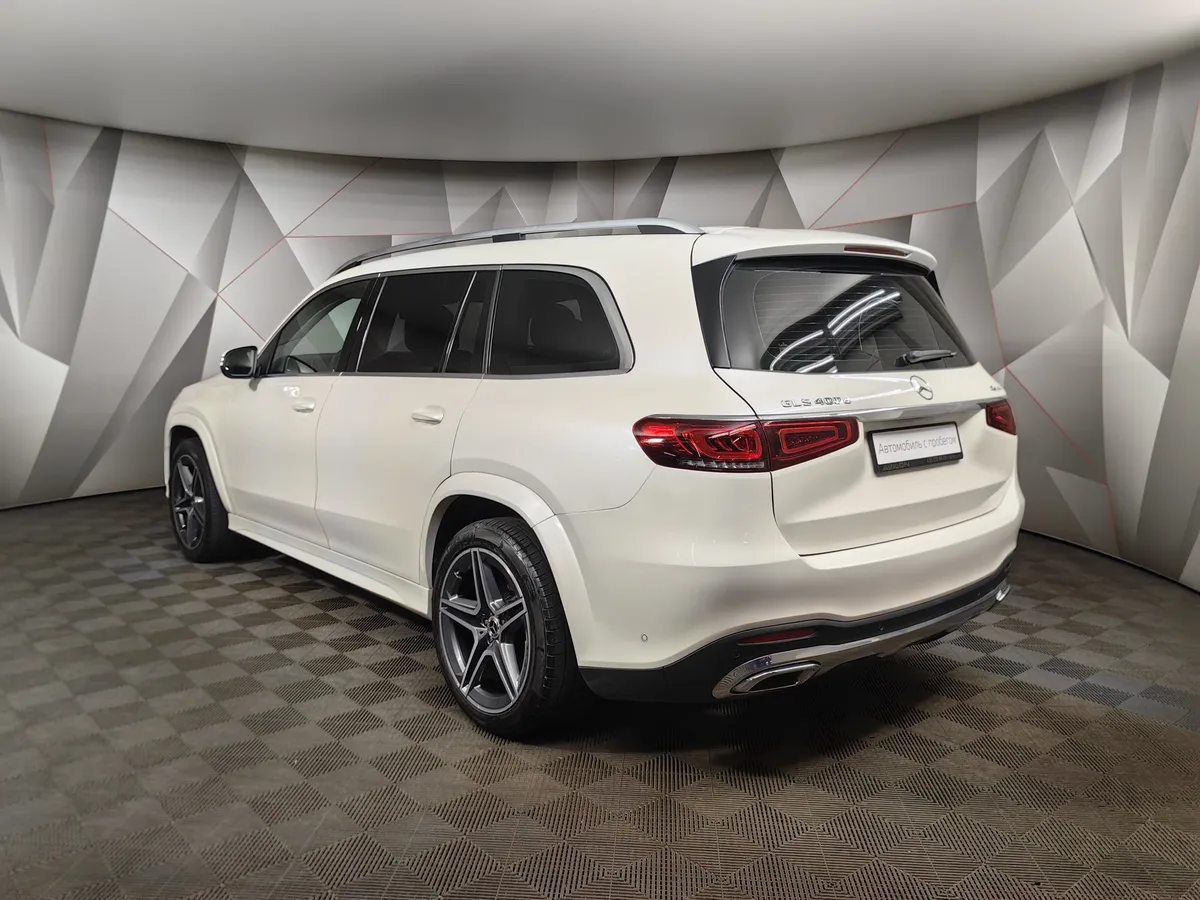 Mercedes-Benz GLS 400 d 9G-TRONIC 4Matic (330 л.с.) Premium Белый в АВИЛОН. Слайд №4