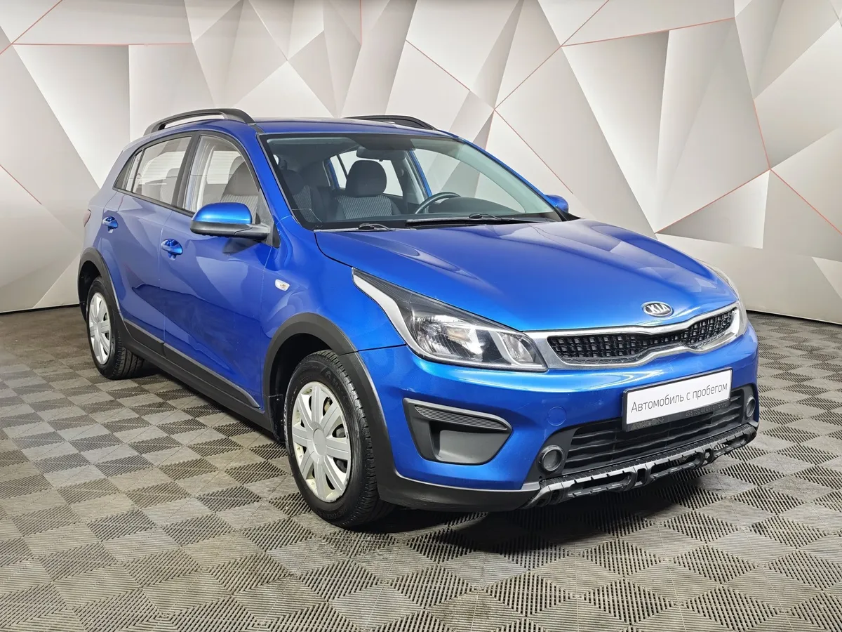 Kia Rio 1.4 AT (100 л.с.) Fleet Синий в АВИЛОН. Слайд №3