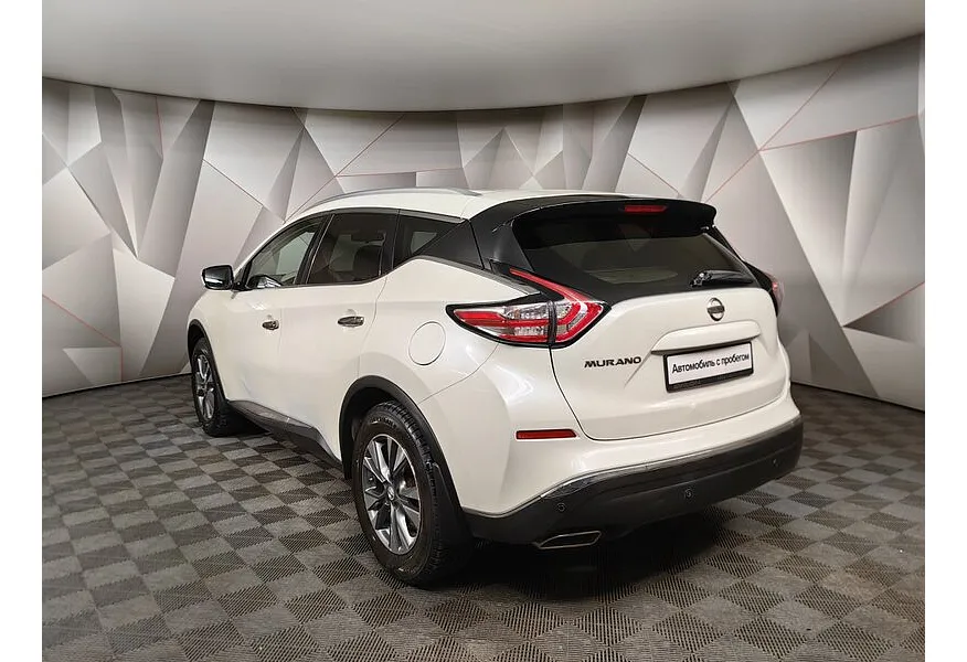 Nissan Murano 3.5 Xtronic (249 л.с.) Белый в АВИЛОН. Слайд №4