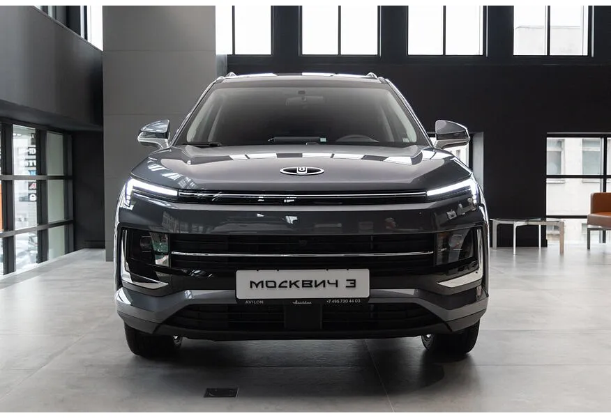 Москвич 3 1.5 CVT (136 л.с.) Standart Plus Серый в АВИЛОН. Слайд №4