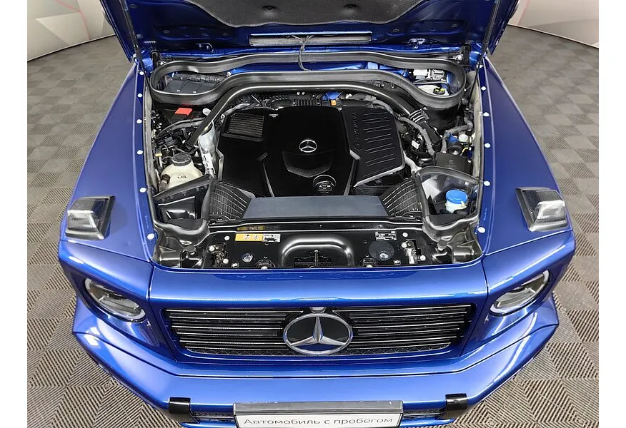 Mercedes-Benz G-Класс G 400 d 9G-Tronic 4Matic (330 л.с.) Синий в АВИЛОН. Слайд №11