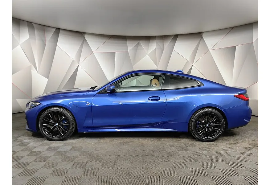 BMW 4 серия 420d xDrive AT (190 л.с.) M Sport Pure Синий в АВИЛОН. Слайд №5