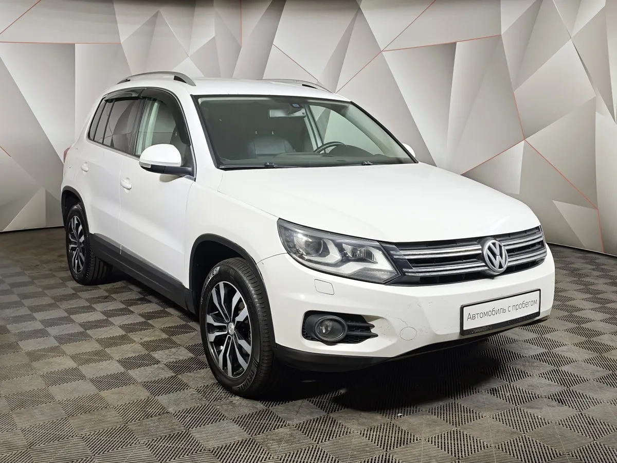 Volkswagen Tiguan 2.0 TDI 4Motion AT (140 л.с.) Track & Style Белый в АВИЛОН. Слайд №3