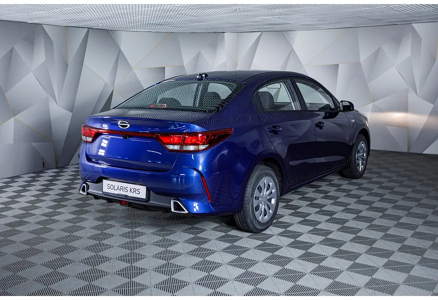 Solaris KRS 1.6 AT (123 л.с.) Luxe Синий в АВИЛОН. Слайд №5