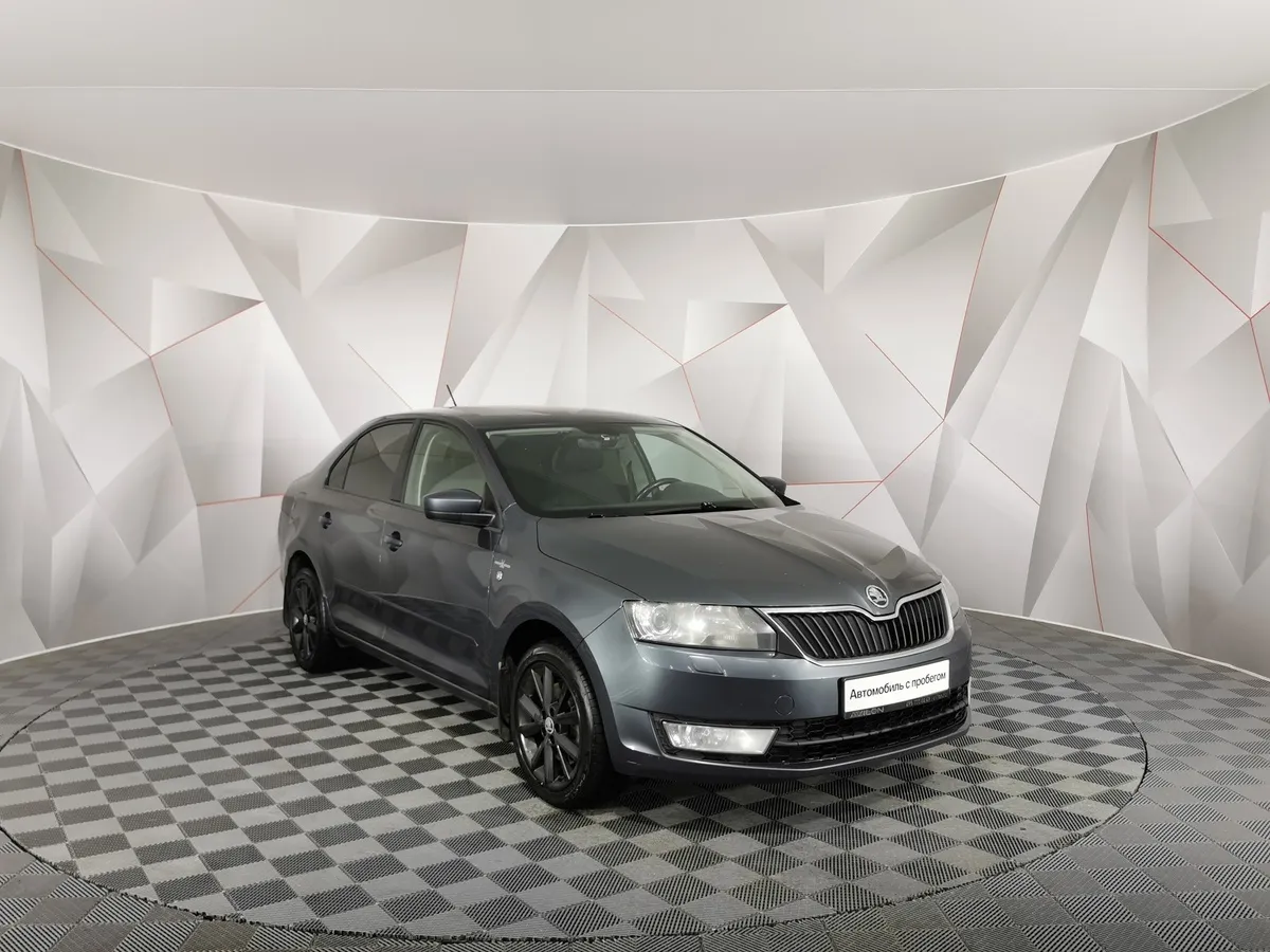 Skoda Rapid 1.4 TSI DSG (125 л.с.) Active Серый в АВИЛОН. Слайд №3