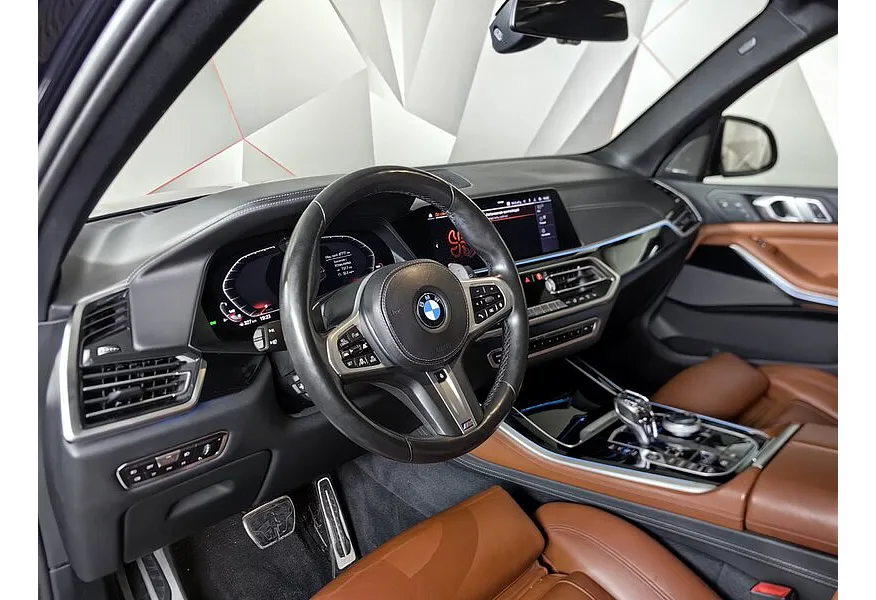 BMW X5 M50d Steptronic xDrive (400 л.с.) M Special Черный в АВИЛОН. Слайд №12