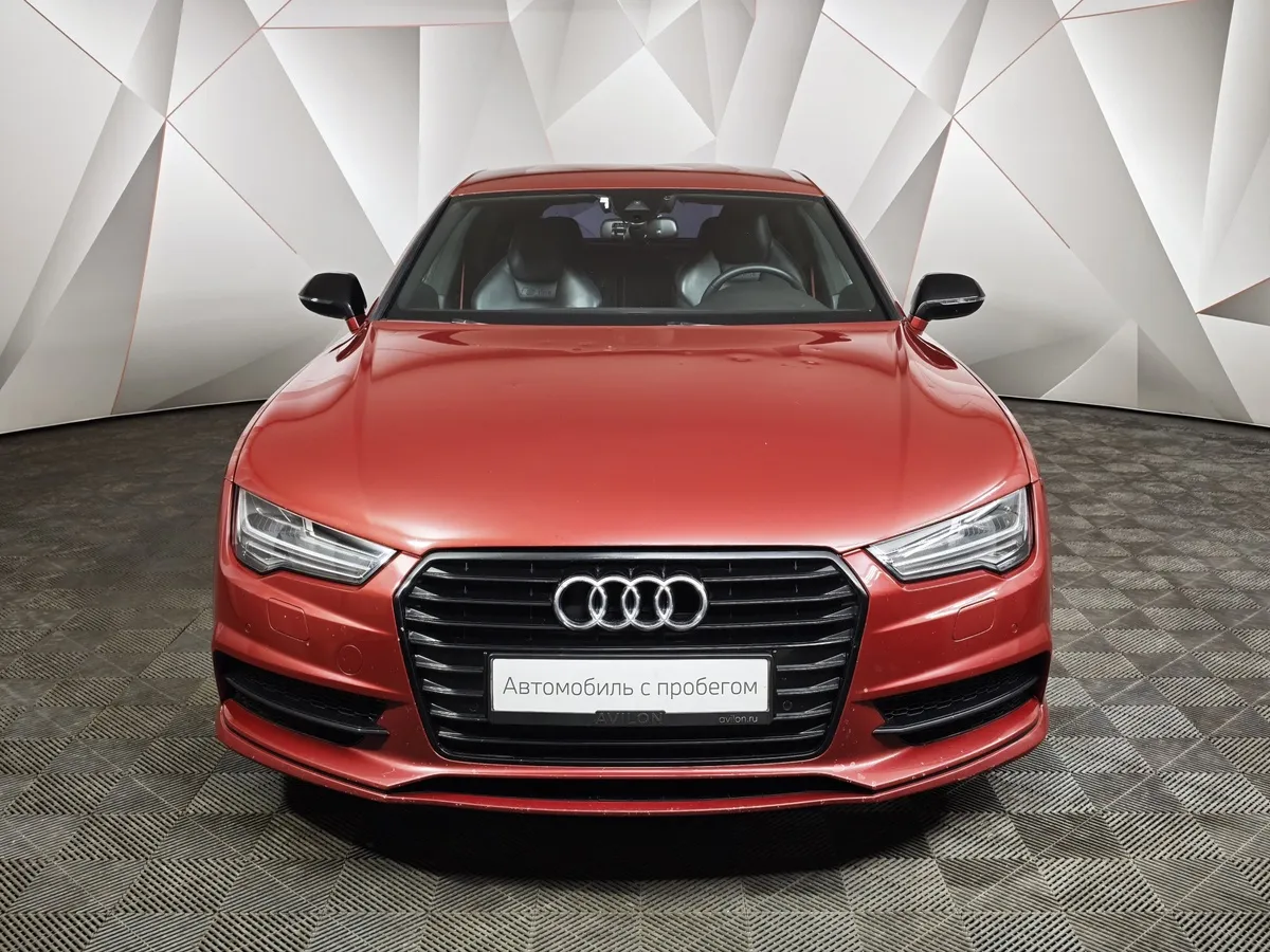 Audi A7 3.0 TFSI S tronic quattro (333 л.с.) Красный в АВИЛОН. Слайд №7