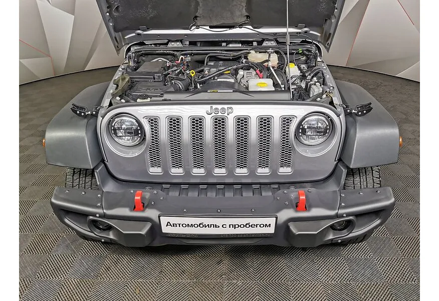 Jeep Wrangler 2.8 TD AT (200 л.с.) Rubicon 10th Anniversary Серый в АВИЛОН. Слайд №11