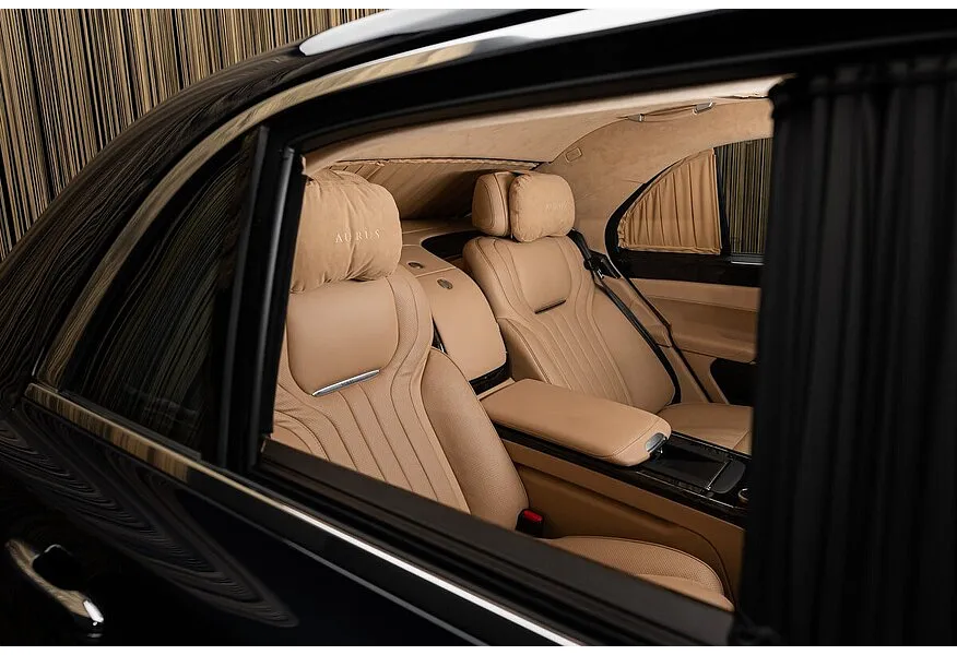 AURUS Senat 4.4 AWD AT (598 л.с.) Синий в АВИЛОН. Слайд №8