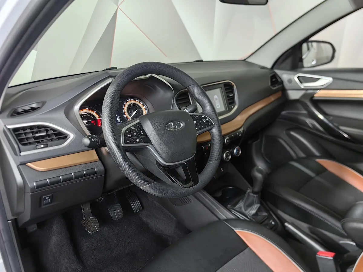 ВАЗ (Lada) Vesta 1.6 MT (106 л.с.) Techno Белый в АВИЛОН. Слайд №19