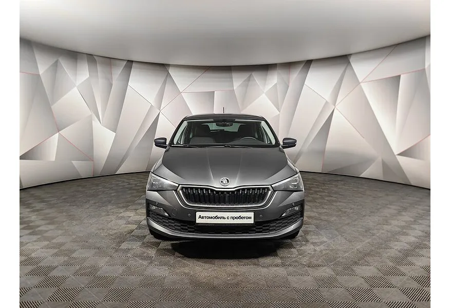 Skoda Rapid 1.6 AT (110 л.с.) Серебристый в АВИЛОН. Слайд №7