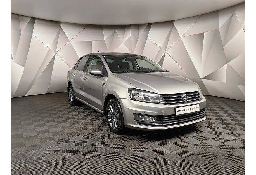 Volkswagen Polo 1.6 Tiptronic (105 л.с.) Comfortline Серебристый в АВИЛОН. Слайд №3
