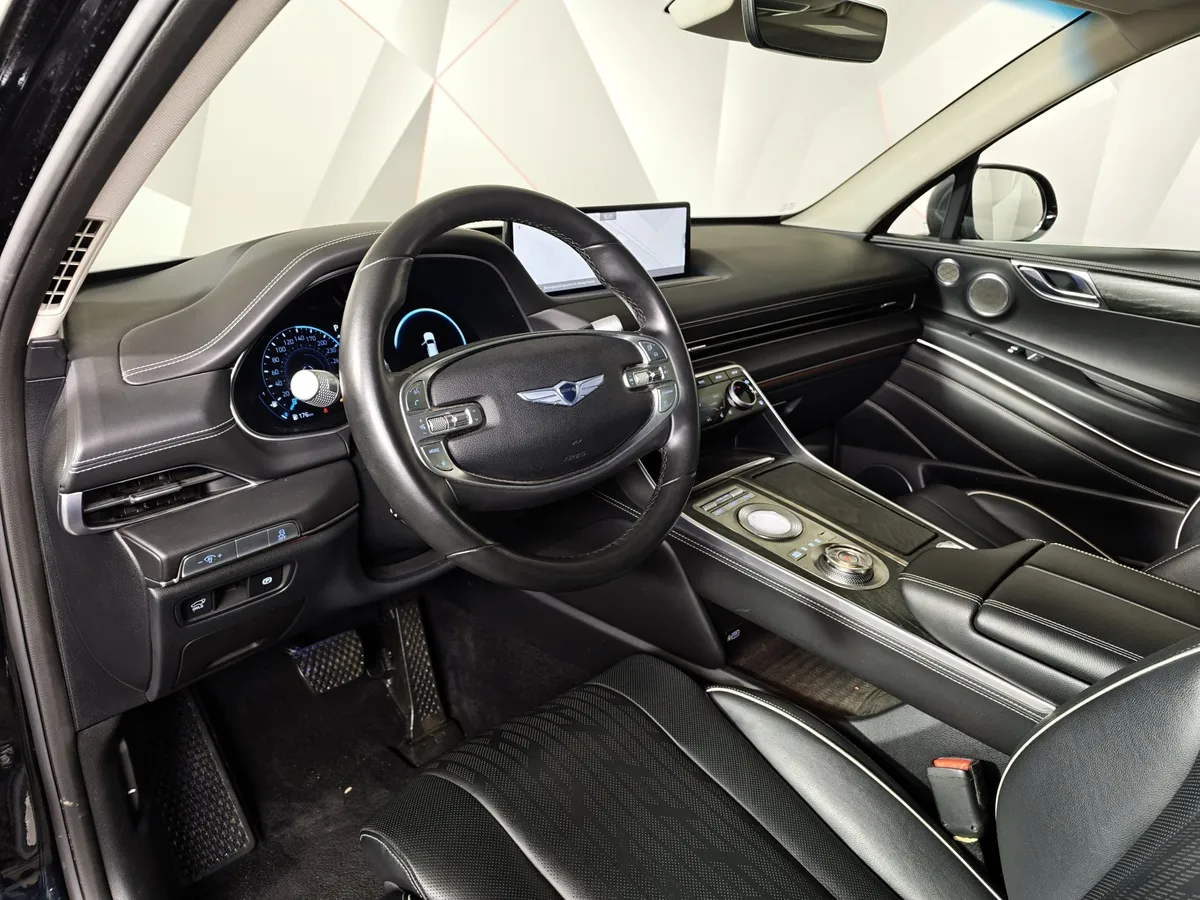 Genesis GV80 3.0D VGT 8AT 4WD (249 л.с.) Luxury + Advanced Smart Sense Черный в АВИЛОН. Слайд №19