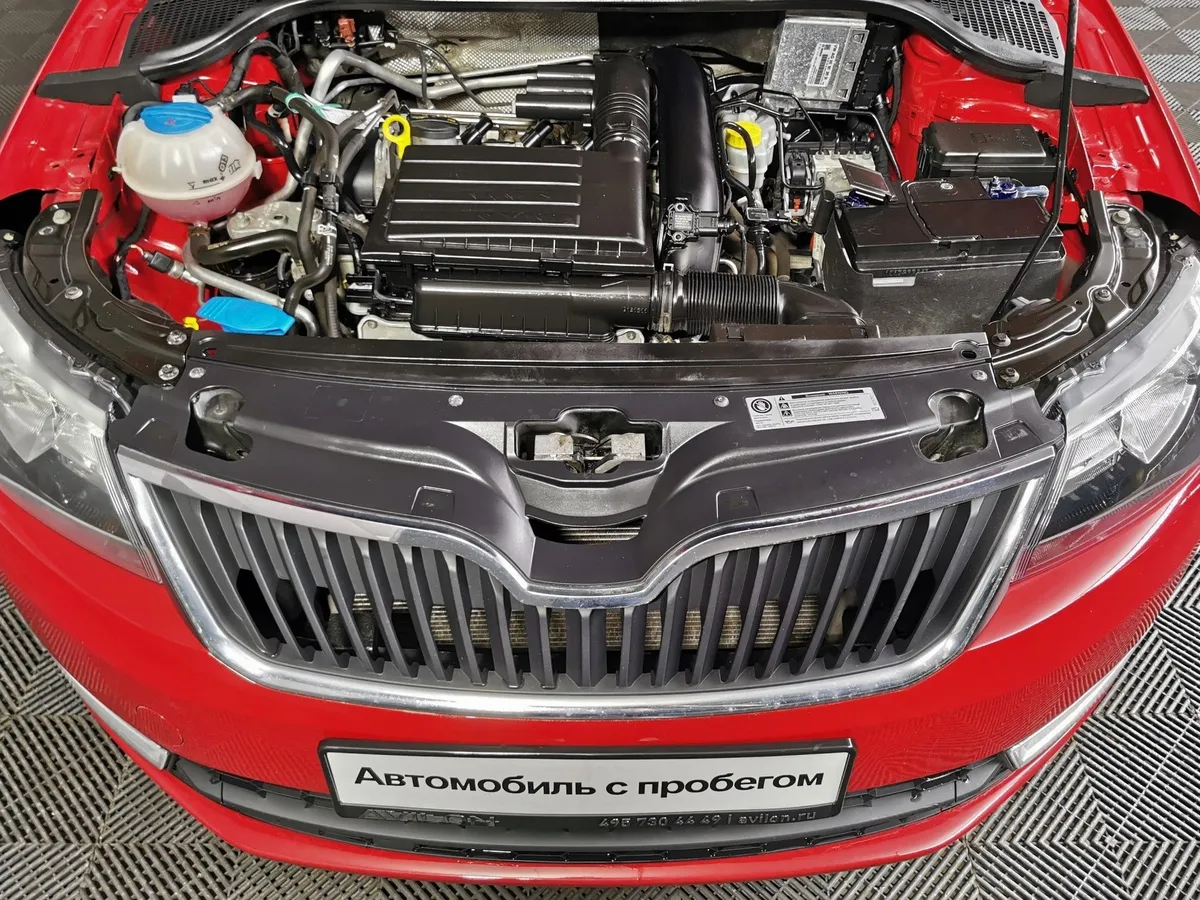 Skoda Rapid 1.4 TSI DSG (125 л.с.) Active Красный в АВИЛОН. Слайд №11