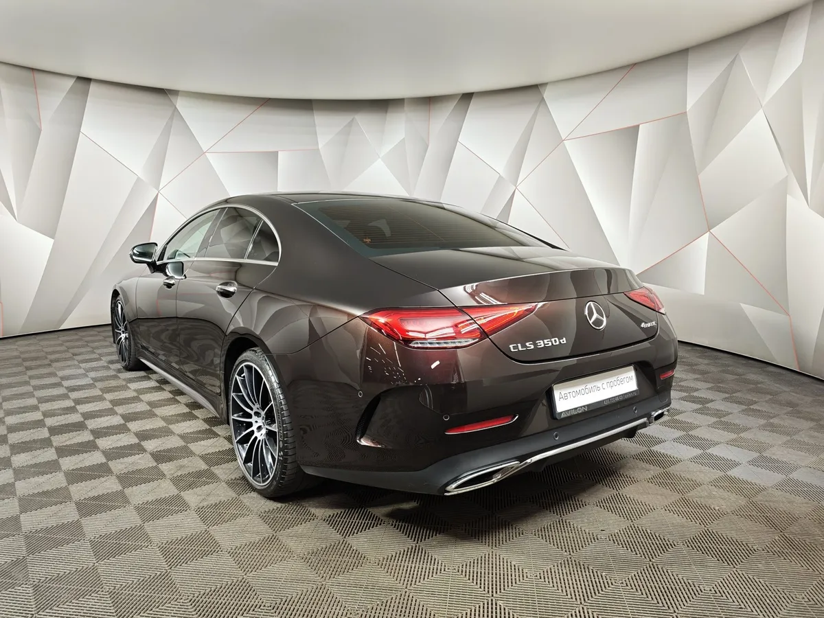 Mercedes-Benz CLS 350 d AT 4Matic (249 л.с.) Elegance Красный в АВИЛОН. Слайд №4